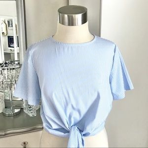 Striped Top Small NWOT